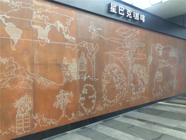 涧西耐候钢幕墙
